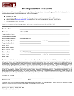 Broker Registration Form