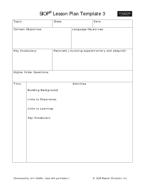 Lesson plan examples - SIOP Template 3.pdf