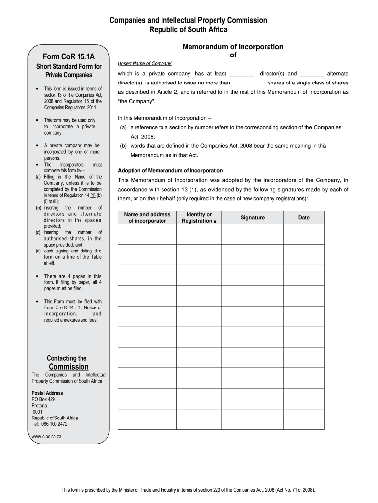 What is cor 15 1a Fill out & sign online DocHub