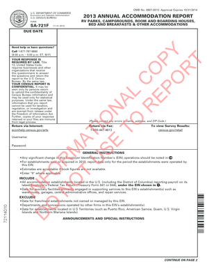 2013 Annual Accommodation Report