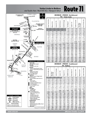 Fillable Online OCTA bus # 071 Fax Email Print - pdfFiller