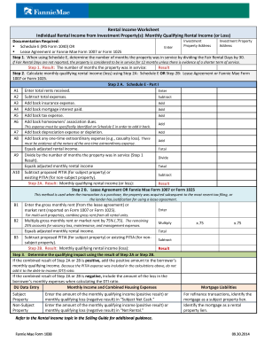 Fannie Mae Income Calculation Worksheet - Fill Online, Printable, Fillable,  Blank | pdfFiller