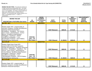 Government Services Off Contract Phonak CROS Order Form - maine