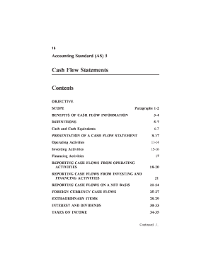 Cash Flow Statements Contents - mca gov