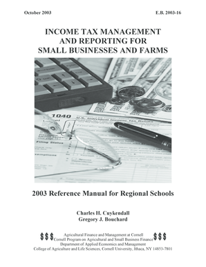 Department of Applied Economics and Management - Cornell ... - dyson cornell