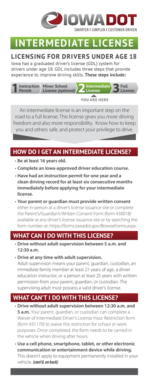 Iowa dot parental consent form