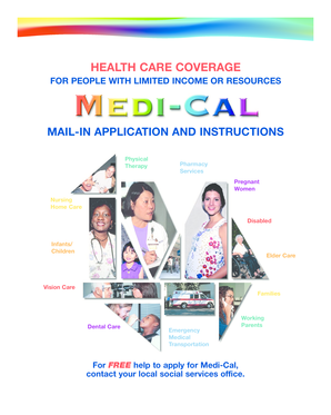 California Medi-Cal Application Form