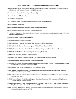 New York Workers' Compensation Board Forms