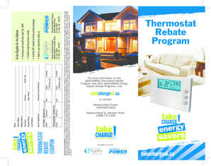 Thermostat Rebate Program