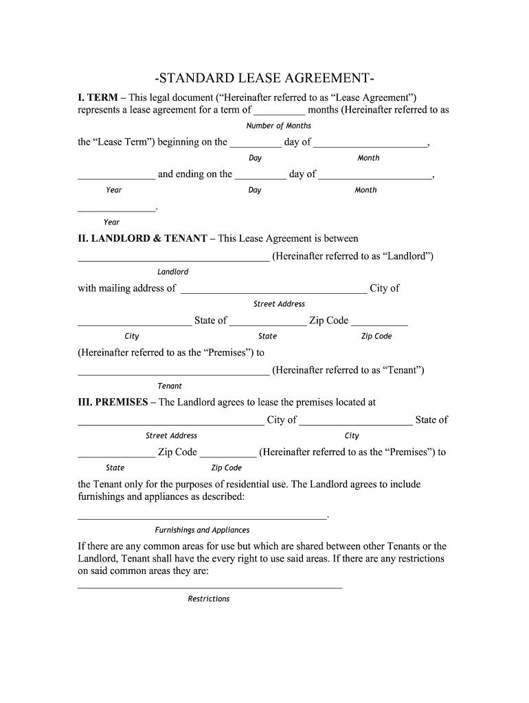 printable lease agreement 2020 2022 fill and sign printable template online us legal forms