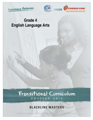 Grade 4 English Language Arts Activity Worksheets