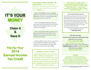 Earned Income Tax Credit Form