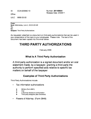 Third Party Authorization Guide
