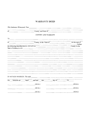 Warranty Deed