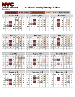 School calendar 2023 - Printable 2015 Calendars: 2015 Calendar One Page ... - NYC.gov - nyc