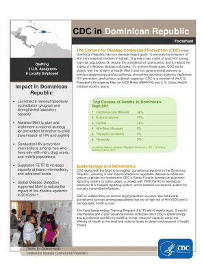 Fillable Online cdc CDC in Dominican Republic - cdc Fax Email Print ...