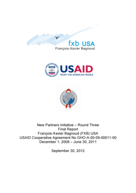 How to write an executive summary for a research paper - Final FXB USAID NPI Project report - pdf usaid