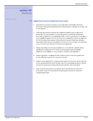Reduced Course Load Approval Form