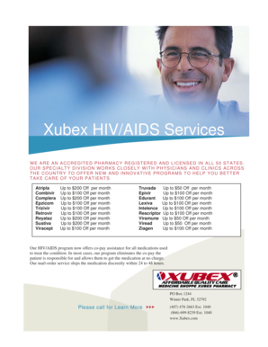 Patient Intake Form - HIV/AIDS