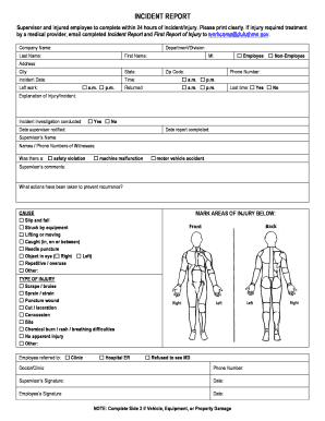 Incident Report Form