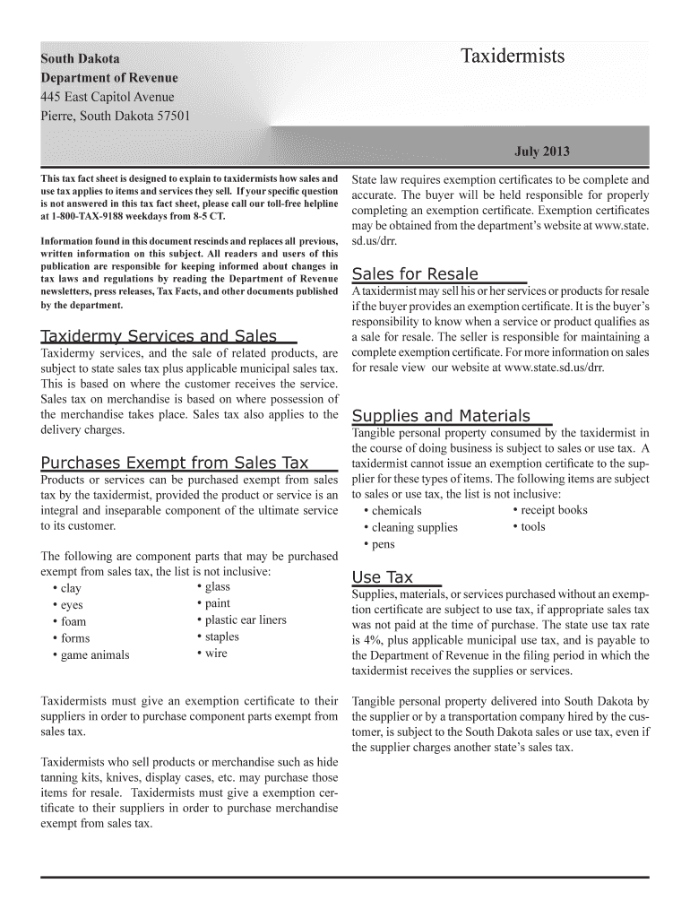 Fillable Online This tax fact sheet is designed to explain to