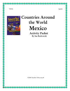 Mexico Activity Packet
