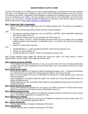 W-2 Wage and Tax Statement