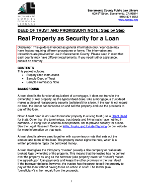 Blank promissory note - promissory note secured by deed of trust template