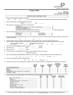 Pregnancy Health and Employment Questionnaire