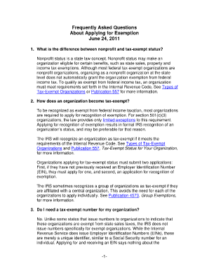 IRS Tax Exemption Application Guide