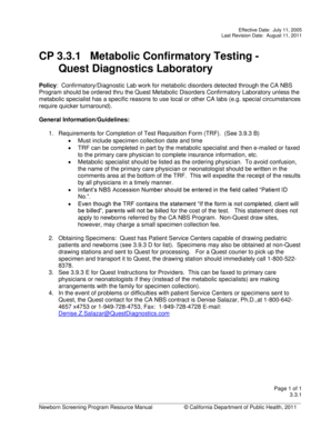 fillable online cdph ca msms confirmatory testing quest