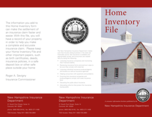 Home Inventory File - nh