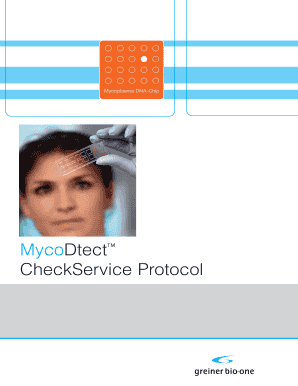 MycoDtect Sample Analysis Order Form