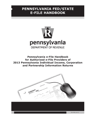 Pennsylvania E-File Handbook
