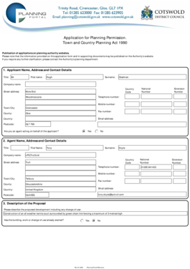 UK Planning Permission Application