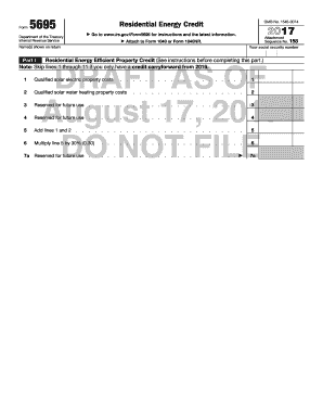 Early relieving letter - gov/Form5695 for instructions and the latest information - irs