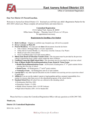 Student Enrollment Form