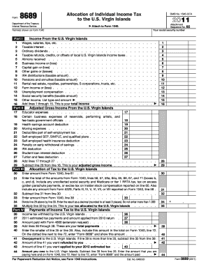 Form 8689 Allocation of Individual Income Tax