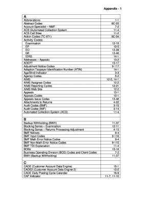 IRS Internal Revenue Manual