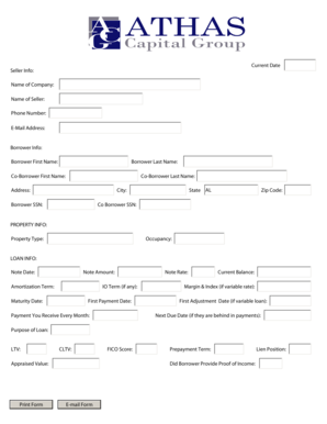 Promissory Note Template