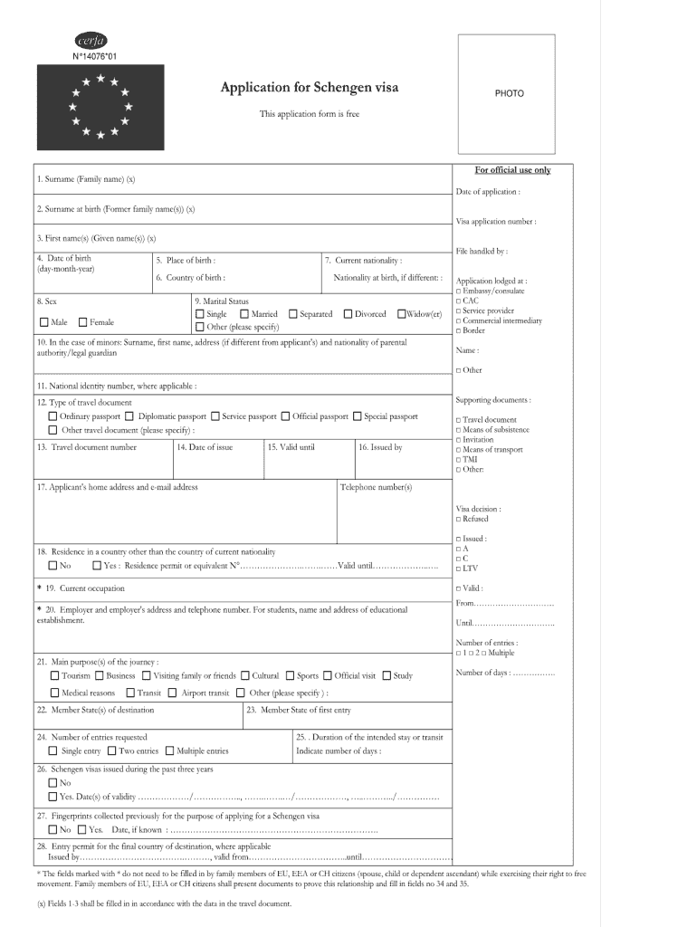 H d R di aktivit s Ideg sszeroppan s Visa Schengen Formulaire France 