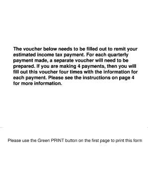Alabama Estimated Income Tax Payment Voucher