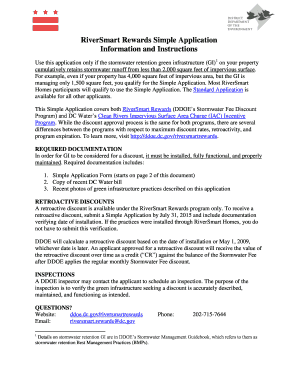 RiverSmart Rewards Simple Application