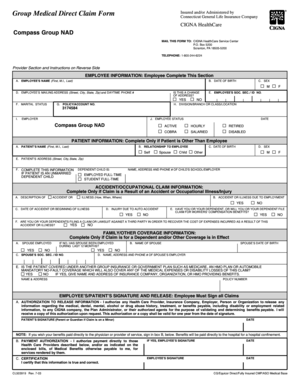 Cigna HealthCare Direct Claim Form