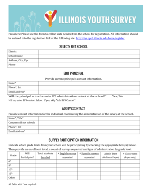 School Registration Form