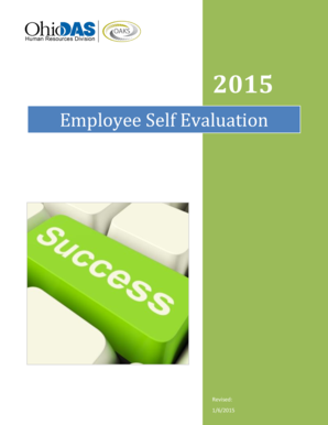 Employee Self Evaluation