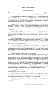Promissory Note Agreement