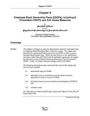 IRS Employee Stock Ownership Plan Guide