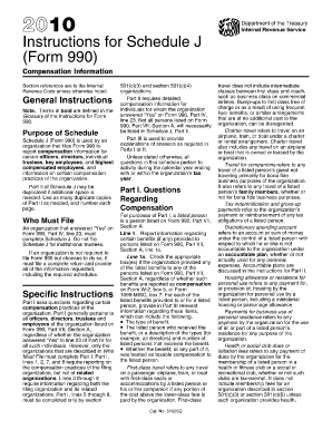 Instructions for Schedule J (Form 990)
