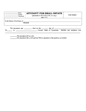 tennessee code annotated tca section 30 4 101 et seq form